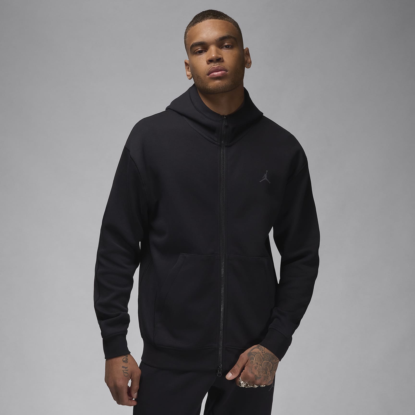 Jordan Sport Hoop Fleece Men's Dri-FIT Full-Zip Hoodie. Nike.com